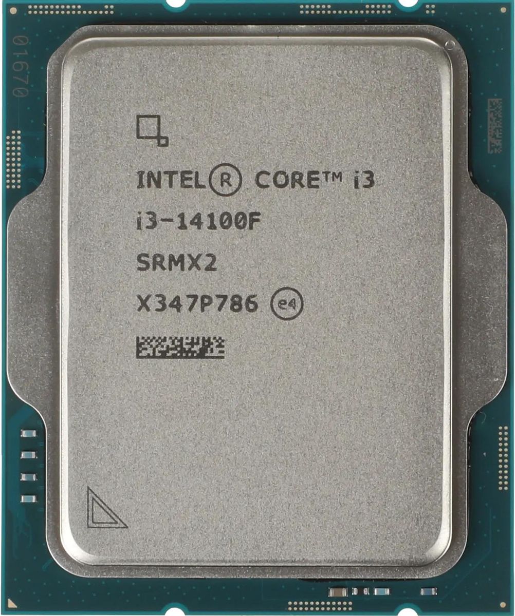 Процессор Intel Core i3 14100F, LGA 1700,  OEM [cm8071505092207 srmx2]